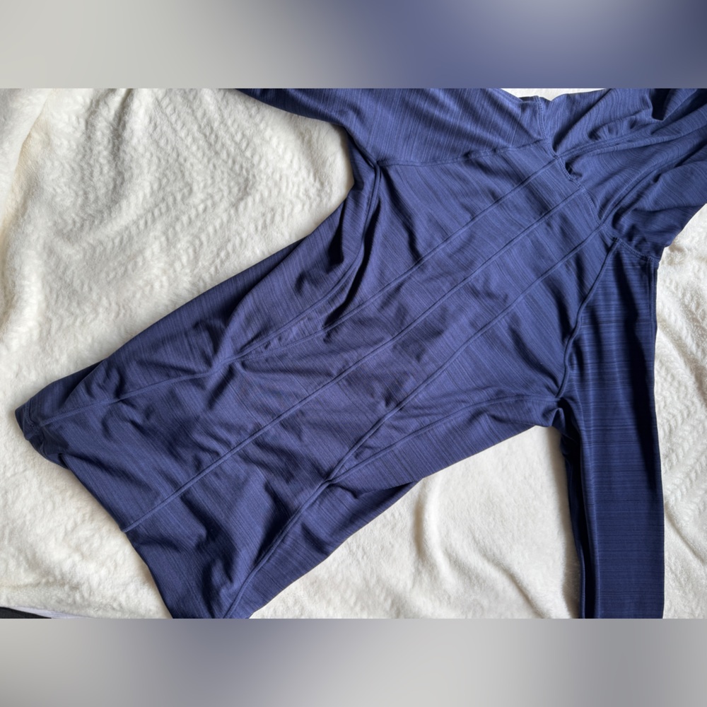 Athleta blue/purple Salutation Jacket size XS 1/2 zipup - Picture 2 of 6